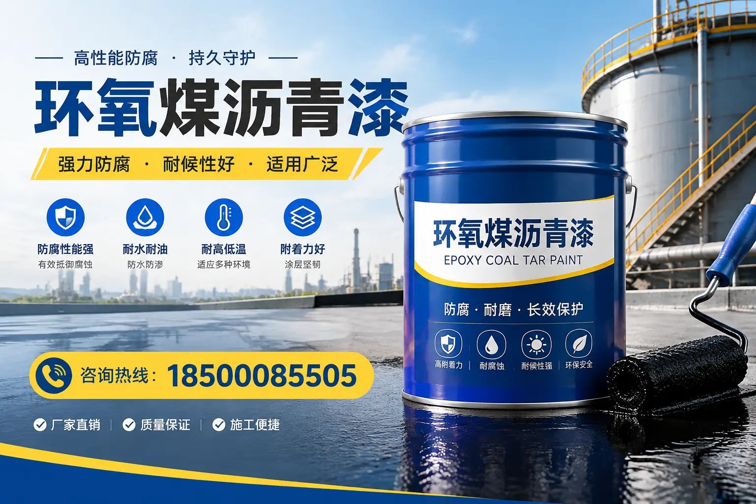 环氧煤沥青漆的储存与运输注意事项，万宁企业须知